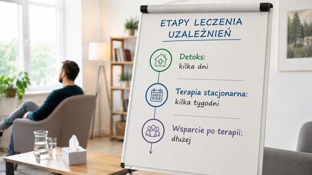 Ile trwa odwyk? Leczenie uzależnień od alkoholu i narkotyków