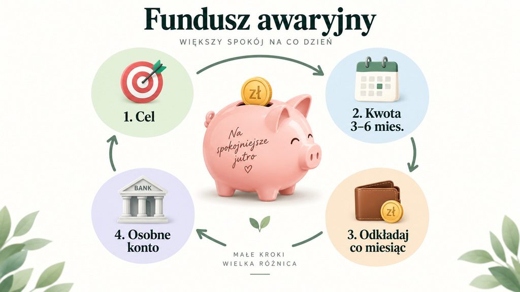 Jak zbudować poduszkę finansową? Ile pieniędzy odłożyć i gdzie trzymać oszczędności