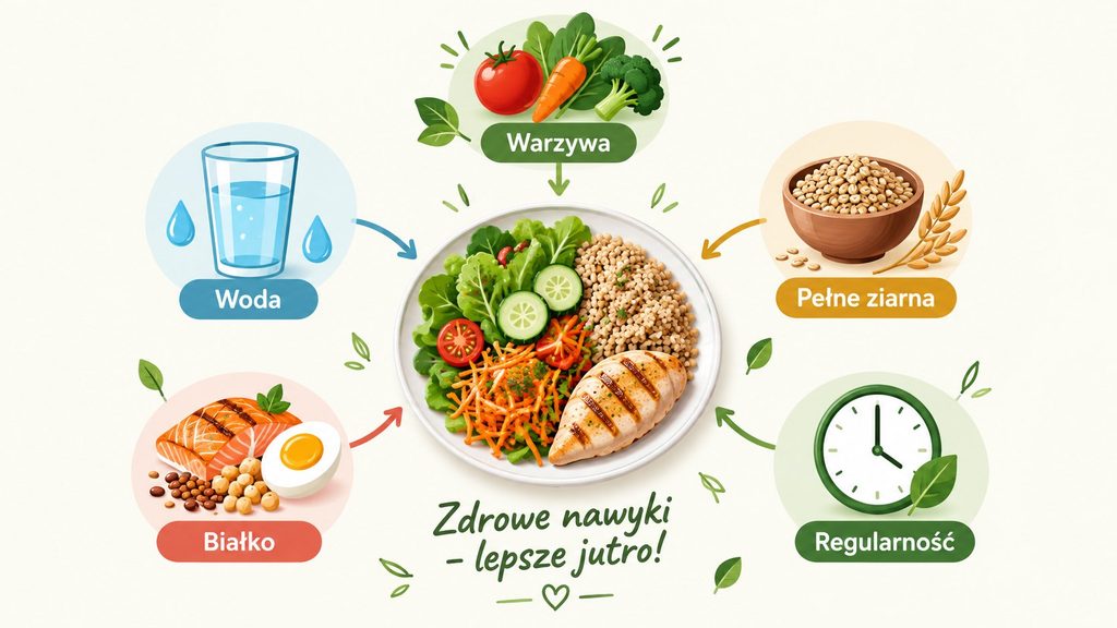 Jak zdrowo się odżywiać? Proste zasady na co dzień, które naprawdę da się stosować