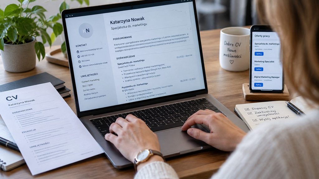 Jak napisać dobre CV? Praktyczny poradnik 2026, przykłady, struktura i błędy do uniknięcia