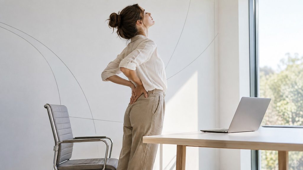 Jak dbać o kręgosłup przy pracy siedzącej? Ergonomia, ruch i przerwy, które naprawdę mają znaczenie
