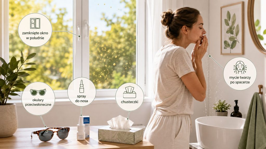 Alergia na pyłki latem – jak złagodzić katar sienny, kichanie, łzawienie oczu i zatkany nos – pomoc