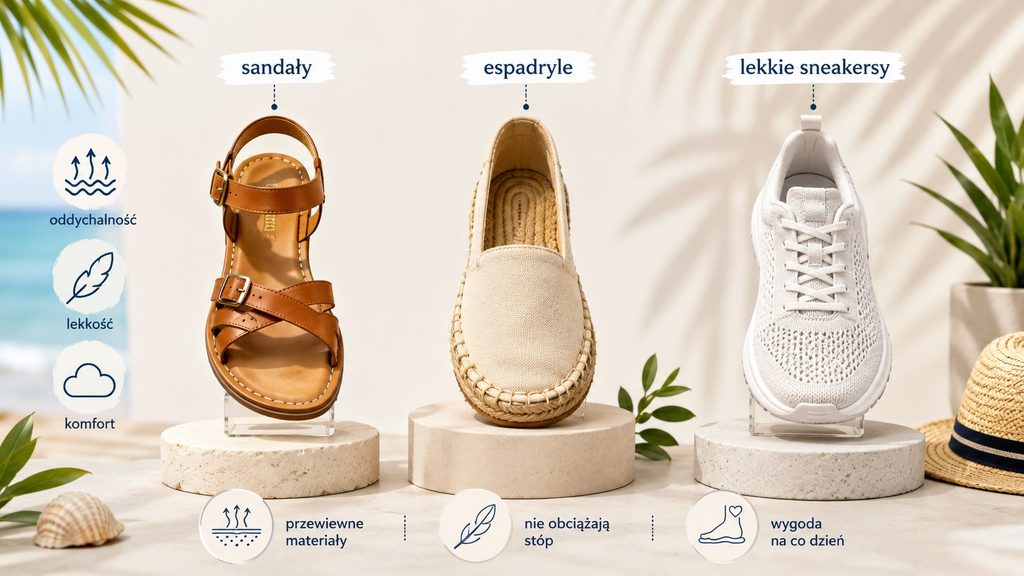 Buty na lato – jakie sandały i obuwie wybrać na upały, żeby stopy nie bolały