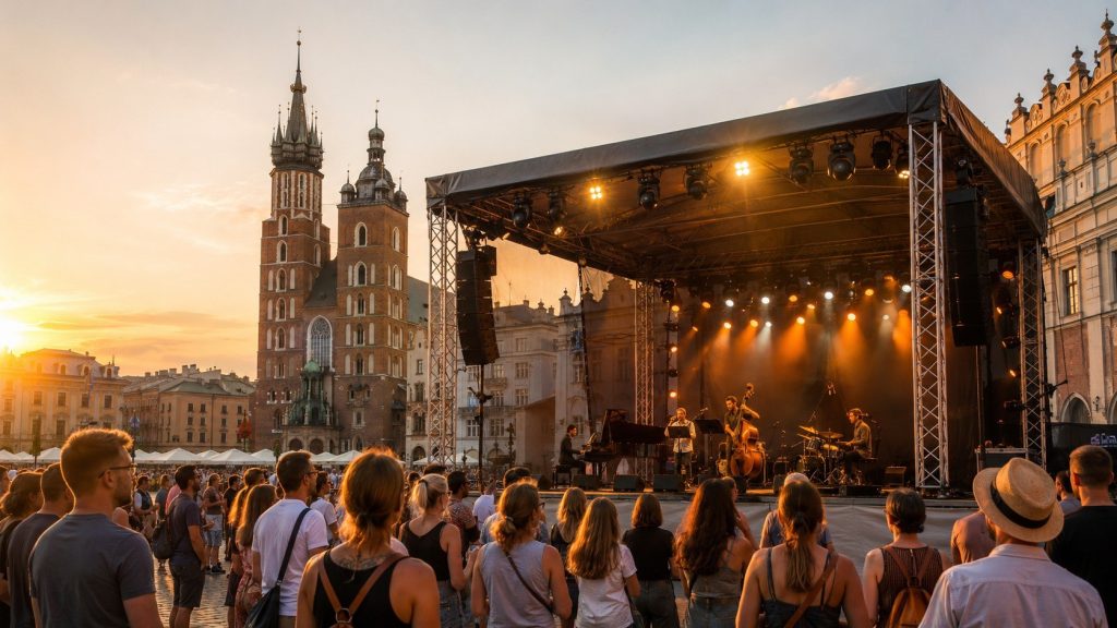 Co gra latem w Krakowie? Festiwale, których nie możesz przegapić