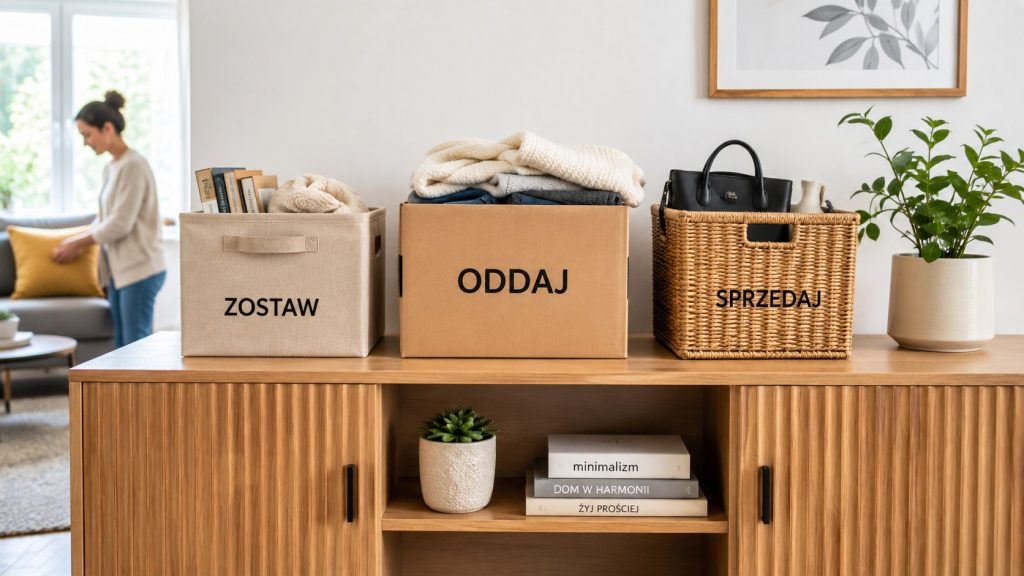 Dom pęka w szwach? Jak pozbyć się nadmiaru rzeczy raz na zawsze i odzyskać przestrzeń