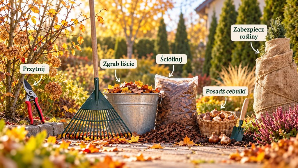 Ogród szykuje się do snu – co zrobić w nim jesienią