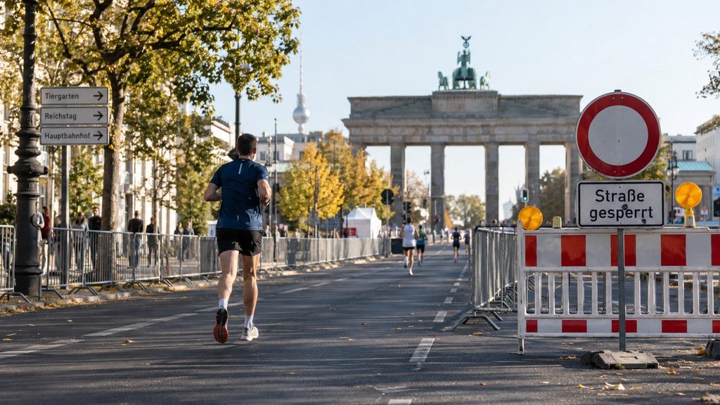 BMW Berlin Marathon 2026: trasa, zamknięte ulice i utrudnienia 26–27 września